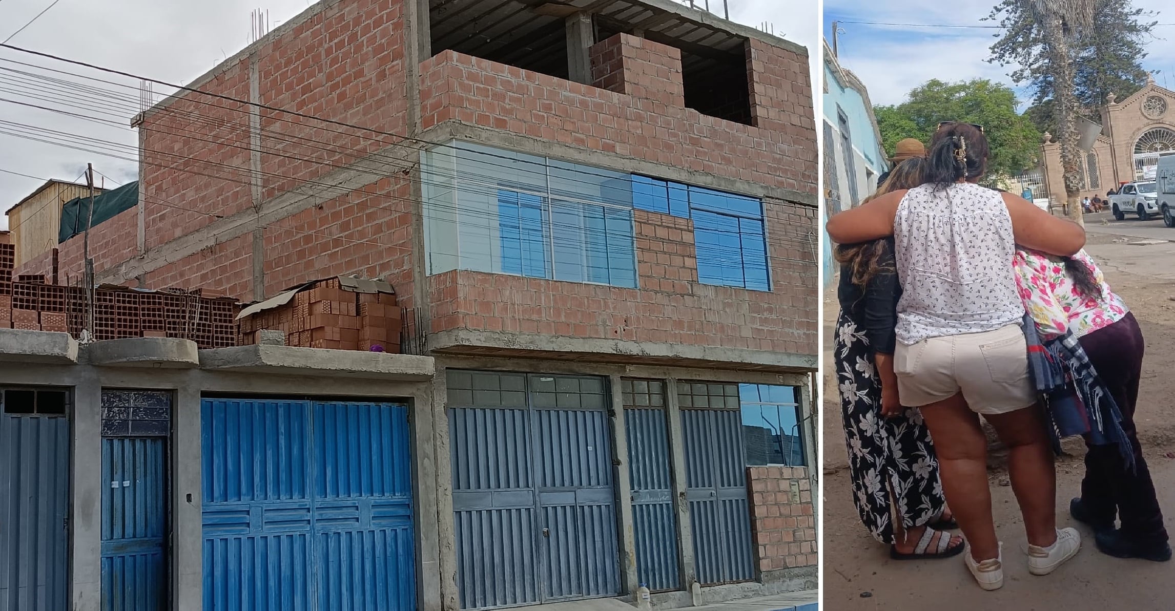 En predio de tres piso se produjo la reunión de jóvenes; una familia llora a su muerto