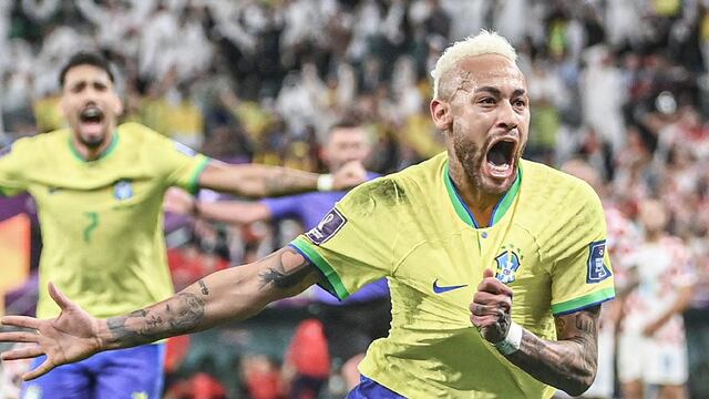 Neymar marcó el primer gol de Brasil vs. Croacia por los cuartos de final del Mundial Qatar 2022 (VIDEO)
