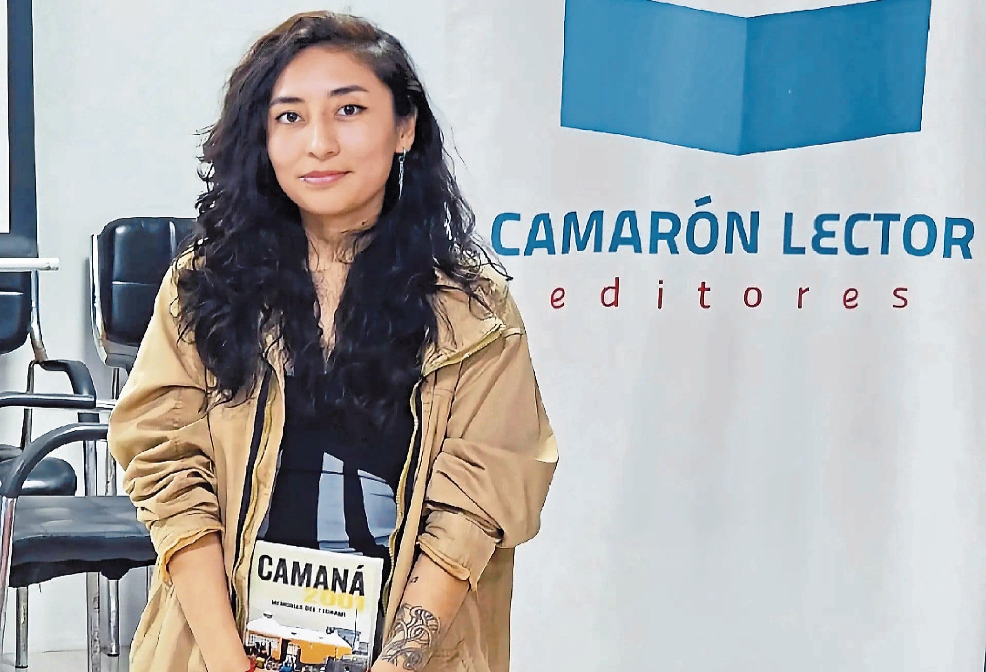 Driana Meléndez Jara, escritora. Foto: Cortesía.