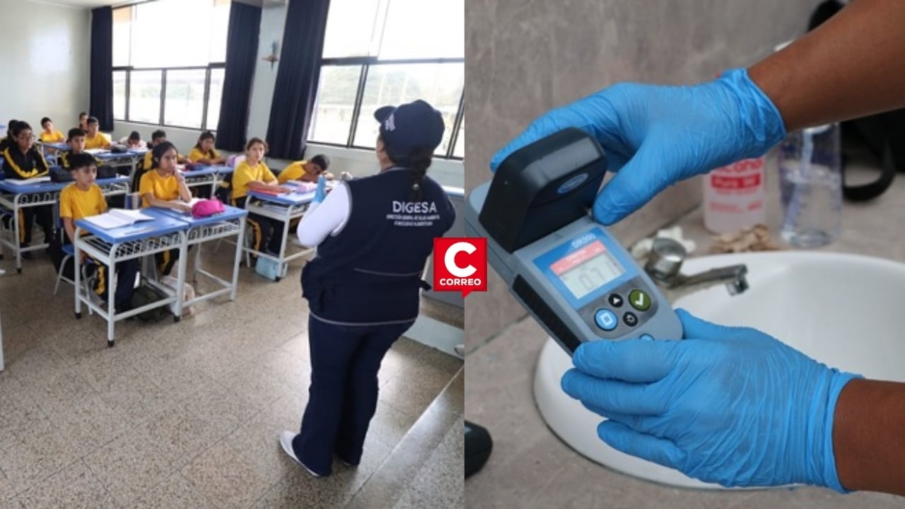 Minsa activa plan nacional para frenar virus Coxsackie y evitar suspensión de clases en colegios. Composición: Diario Correo.