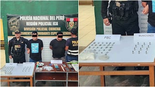Chincha: intervienen a sujetos por reparto de droga en la modalidad delivery