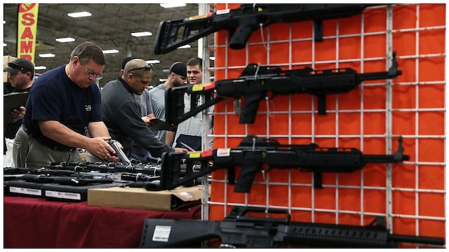 ​La venta de armas en EE.UU. alcanzó un nuevo récord en "Black Friday"
