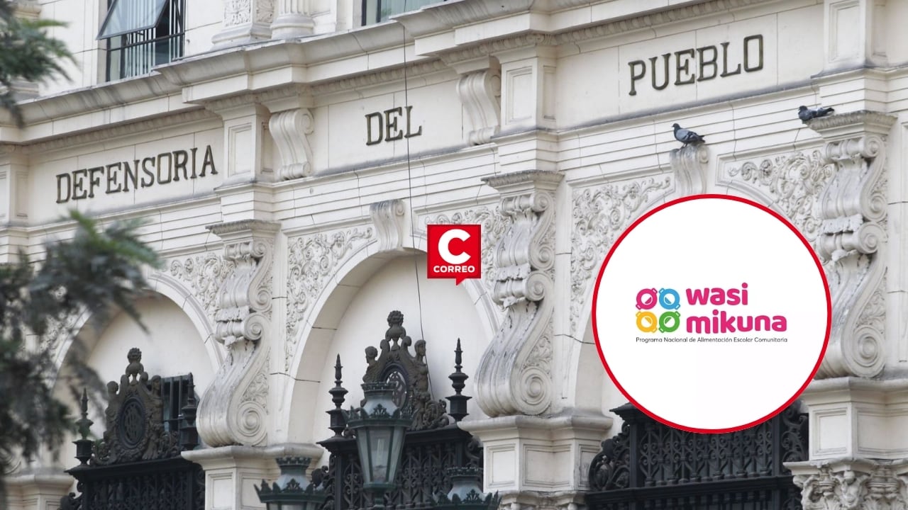 Piura: Defensoría coordina acciones con el Midis tras denuncia de alimentos en mal estado del programa Wasi Mikuna. Composición: Diario Correo.
