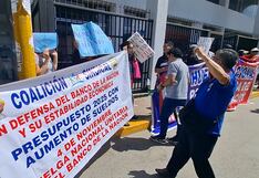 Ica: trabajadores del Banco de la Nación acataron paralización de 24 horas