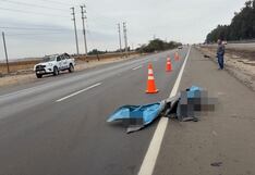 Pisco: joven muere tras ser arrollado por auto, tráiler y bus en la carretera Panamericana Sur