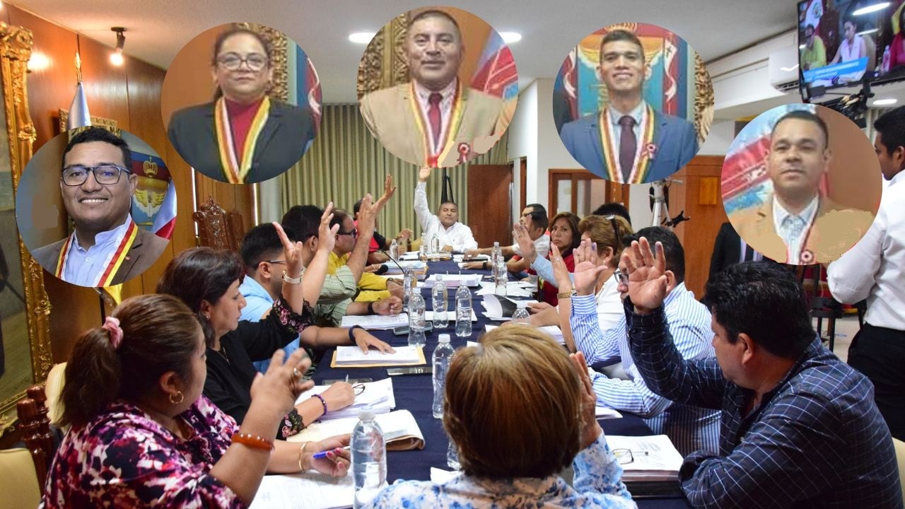 El pleno del Concejo Municipal de Piura aprobó, por mayoría, la solicitud de vacancia contra los concejales.