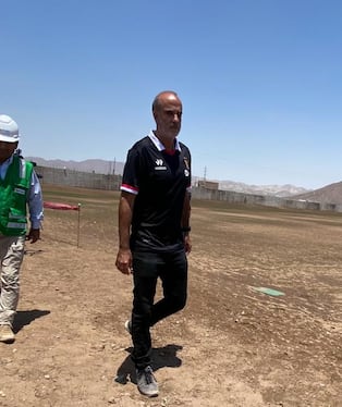 Inversionista de FBC Melgar, Jader Rizqallah, respalda a Bettocchi y Villamarín en la administración del club. (Foto: Omar Cruz)