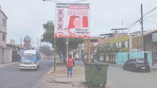 Trujillo: Jurado investiga a Un Camino Diferente por cartel electoral