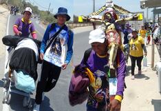 Allá vamos mi “Negrito lindo”, dicen peregrinos que van a Ayabaca