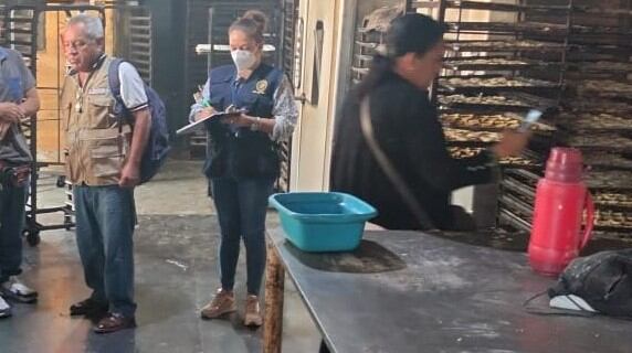 En algunos de estos locales hallaron varias deficiencias, entre ellas, no contaban con la indumentaria para manipular los productos