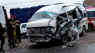 Choque de vehículos dejó varios heridos en la provincia de Trujillo (VIDEO)