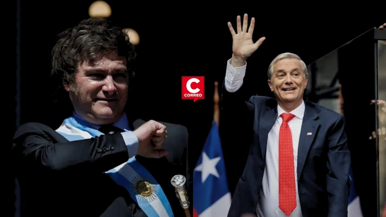 Javier Milei celebra victoria de Kast en Chile: “Avanza la defensa de la vida y la libertad”. Composición: Diario Correo.
