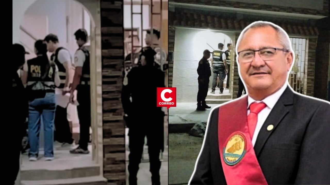 Tumbes: capturan a gobernador regional en megaoperativo por lavado de activos. Composición: Diario Correo.