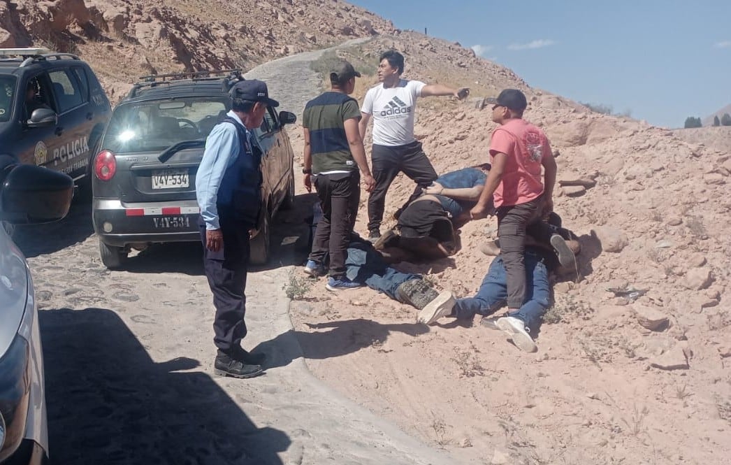 Solo dos de los seis detenidos en Arequipa estarían involucrados en el presunto delito de contrabando.