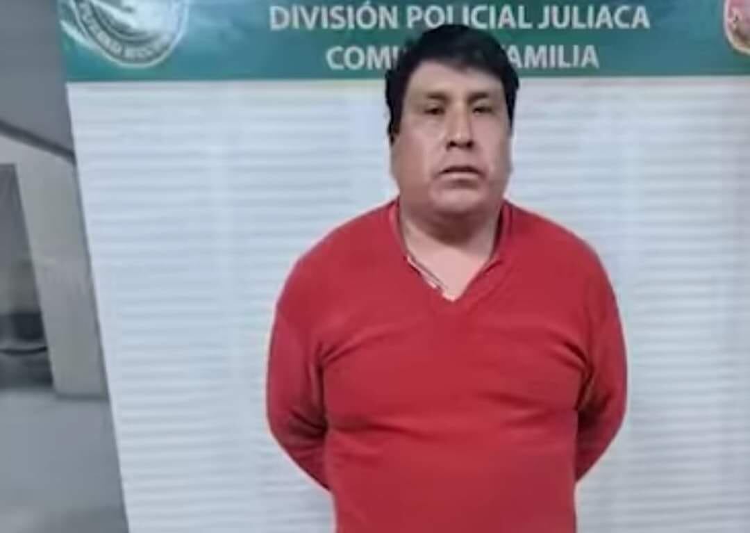 Hace una semana atacó a su conviviente, madre de sus tres hijas. Foto/Difusión.