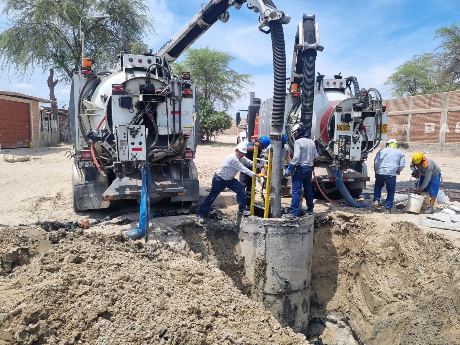 EPS Grau realiza trabajos