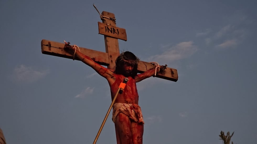 Vida, Pasión y Muerte de Jesucristo en Paucarpata, Arequipa. (Foto: Yunsu Pariapaza/@photo.gec)