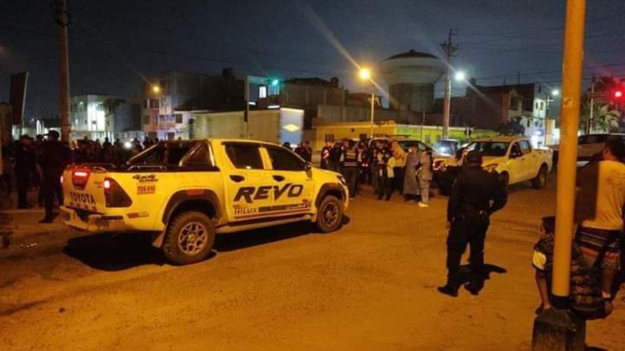 Hecho criminal se registró en la intersección de la calle Manuel Seoane y de 2 Mayo del distrito de Víctor Larco Herrera, en la provincia de Trujillo.