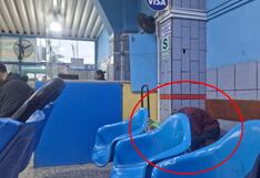 Ica: piden apoyo urgente para adulta mayor que duerme en terminal de buses