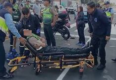 Miraflores: Intervienen a conductor de combi que fugó tras accidente que dejó herido a policía