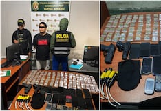 Pisco: cae con drogas, réplicas de armas y explosivos en un inmueble en el distrito de Túpac Amaru Inca