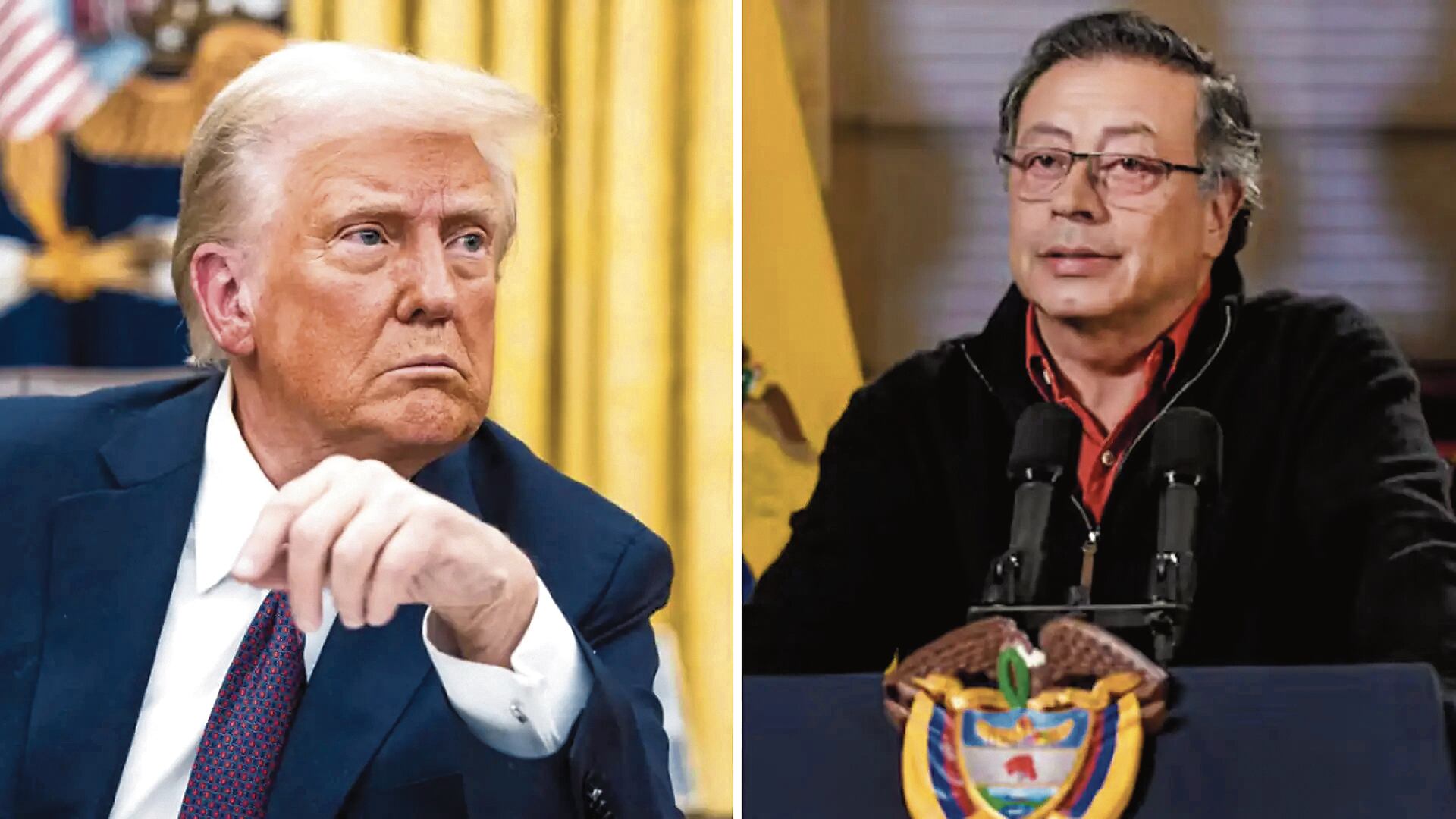 El presidente colombiano aseguró desde su cuenta de X que su homólogo estadounidense está siendo “engañado” por sus asesores y logias.