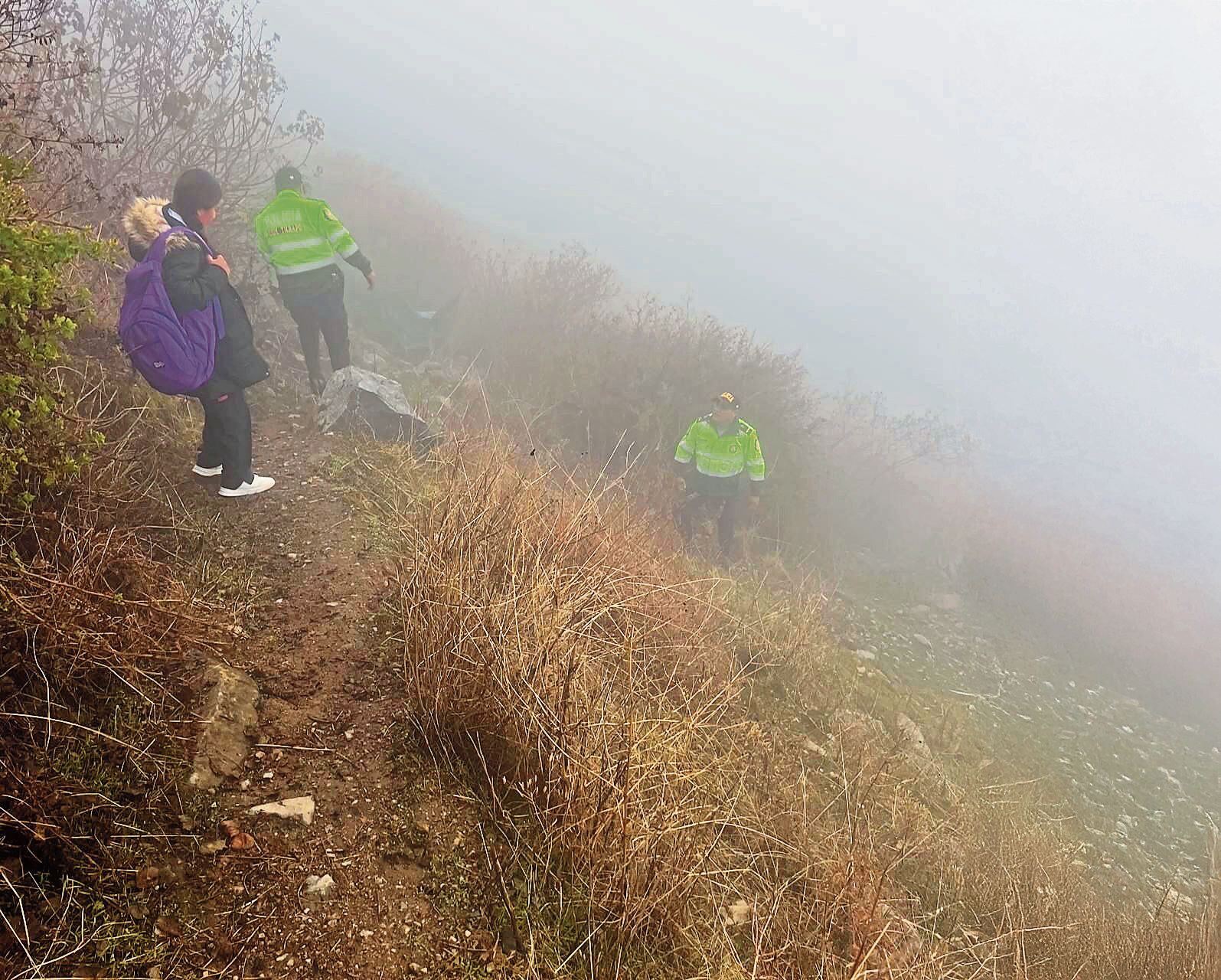 Camioneta al abismo/Foto referencial