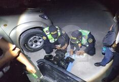 Ayacucho: Incautan 90 paquetes de cocaína escondidos la tolva de vehículo