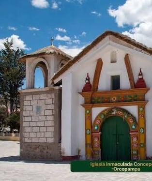 Iglesia Inmaculada Concepción en Orcopampa. Foto: Orcopampa.