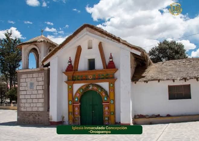 Iglesia Inmaculada Concepción en Orcopampa. Foto: Orcopampa.