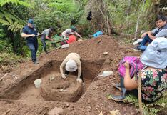 Restituyen restos óseos de hermanos víctimas del periodo de la violencia en Huánuco