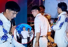 La Bella Luz abandona presentación en Chincha luego de que un asistente lanzara agua al escenario