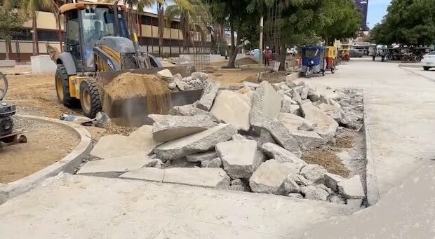 Trabajos en la avenida Corpac siguen inconclusos