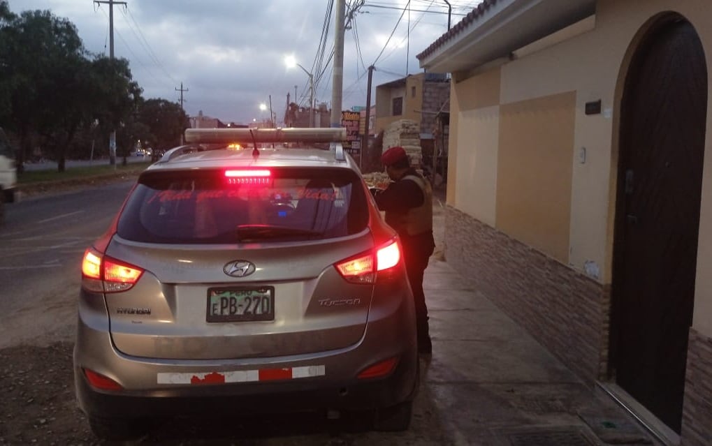 Efectivos de Radiopatrulla acudieron al sector de La Natividad donde se produjo la muerte de policía por arma de fuego