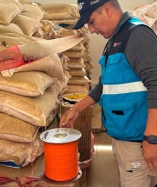 Incautan 10 toneladas de explosivos en mina de Huancavelica