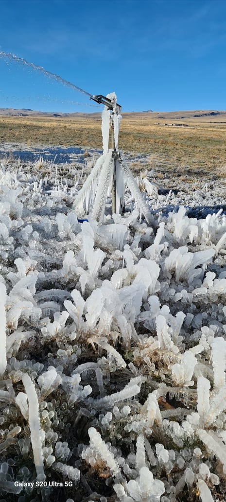 Junín: Frío llega a -12.1°C en Laive-Chupaca
