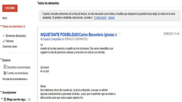 Desde hoy dejó de funcionar Google Reader