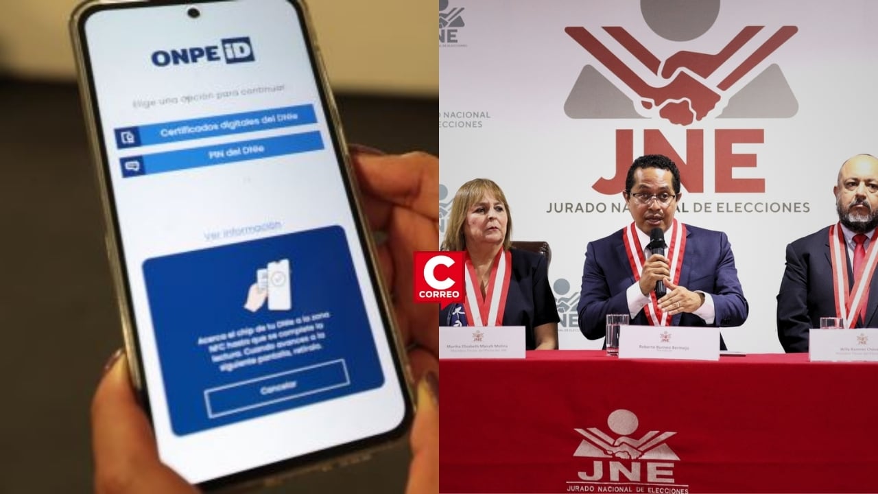 Elecciones 2026: Presidente del JNE rechaza voto digital por deficiencias técnicas en sistema de la ONPE. Composición: Diario Correo.