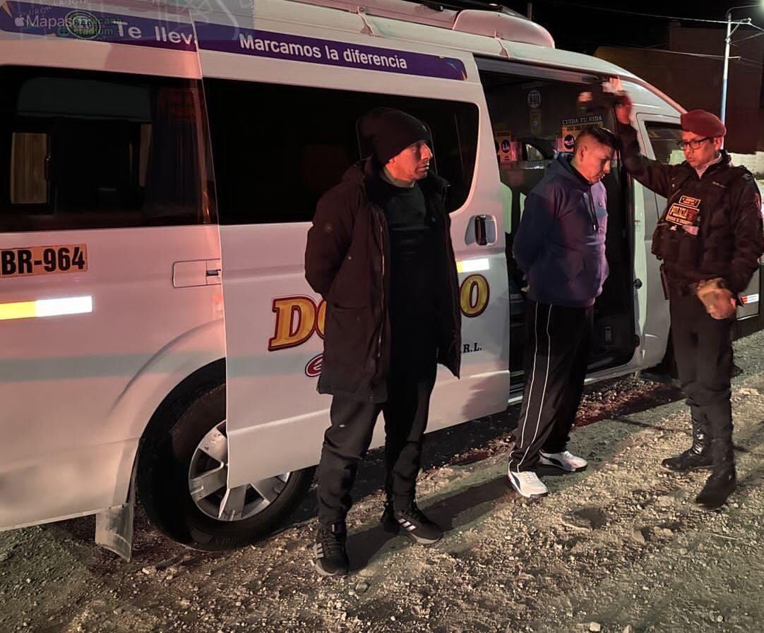 Caen presuntos criminales en Puno.