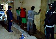 Trujillo: Intervienen a presuntos consumidores de drogas en diferentes zonas de Trujillo