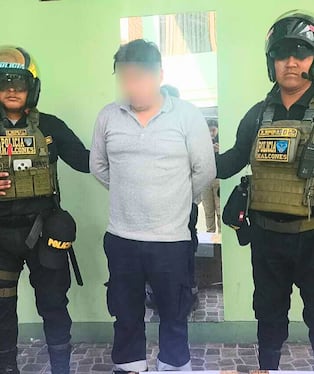 Policía detiene a varón por presunta estafa con la venta de cervezas adulteradas en Arequipa. Foto: PNP.
