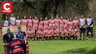 Huancayo: Presentan plantel de la “Guerreras wankas” y estrena nueva camiseta