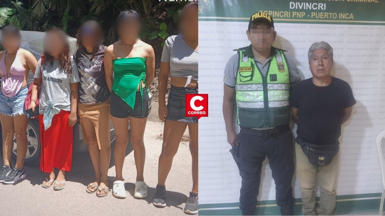 Ucayali: PNP captura a conductor de 60 años que trasladaba a menores por presunta trata de personas. Composición: Diario Correo.