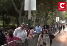 Lince: Padres hacen largas colas para inscribir a sus hijos en talleres de verano