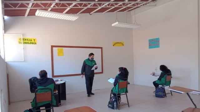 Arequipa: Colegio de Cocachacra da el ejemplo en el retorno a las clases semipresenciales