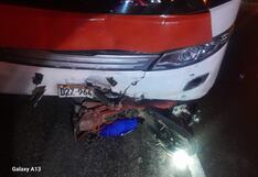 Ica: motociclista muere tras ser arrollado por un bus en la panamericana sur por Santiago