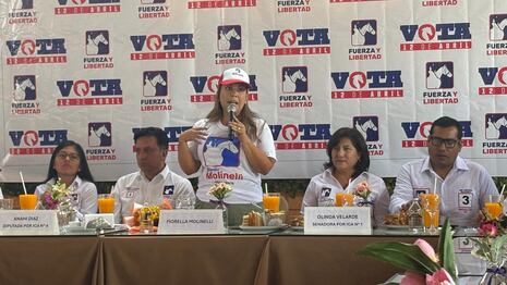 Fiorella Molinelli, candidata presidencial por Fuerza y Libertad: Nuestro enemigo es ese Estado que no le da soluciones reales a la población