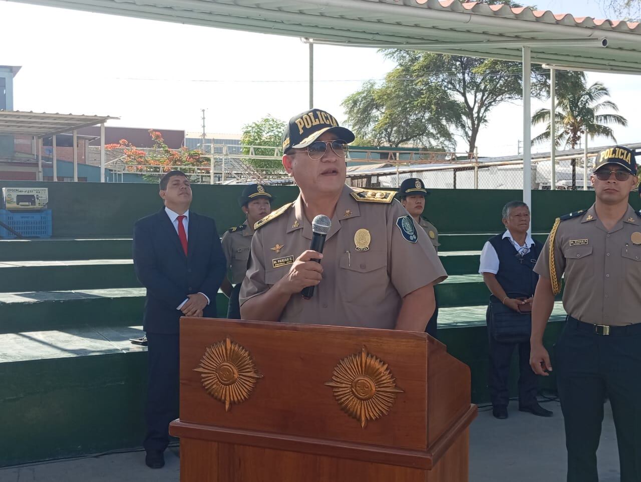 El jefe de la Región Policial de Piura, general PNP Manuel Farías, insistió en contrarrestar los actos de corrupción que se podrían registrar en la institución policial