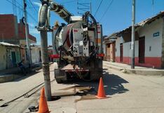 Piura: Hidrojet de Otass realiza limpieza en red de alcantarillado de Morropón