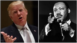 Donald Trump niega ser racista, mientras EE.UU. celebra a Martin Luther King